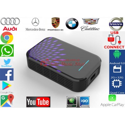 Штатна магнітола AudioSources AS-CP91 система потокового медіа для Carplay Штатна магнітола AudioSources AS-CP91 система потокового медіа для Carplay