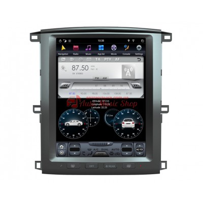 Штатна магнітола Tesla Style Toyota Land Cruiser 100 2003-2007