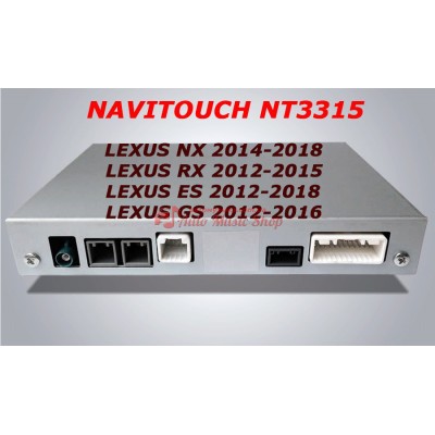 Штатна магнітола NAVITOUCH NT3315 LEXUS NX 2014-2018, RX 2012-2015, ES 2012-2018, GS 2012-2016