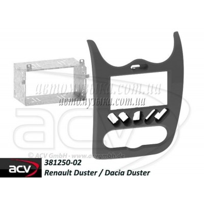 Купити перехідну рамку ACV 381250-02 RENAULT DUSTER , DACIA DUSTER (SD) 2010+ (anthracite, grey, brown) Купити перехідну рамку ACV 381250-02 RENAULT DUSTER , DACIA DUSTER (SD) 2010+ (anthracite, grey, brown)