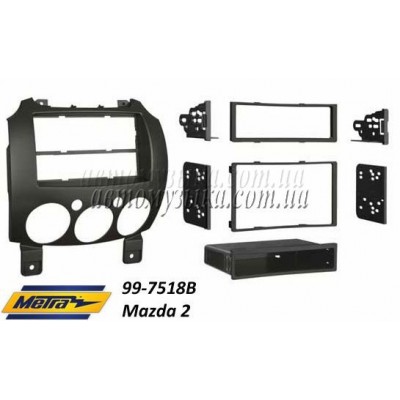 Купити перехідну рамку METRA 99-7518B Mazda 2