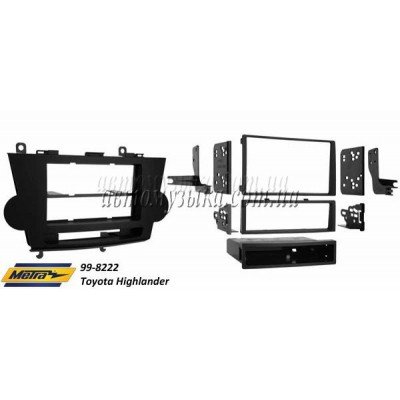 Купити перехідну рамку METRA 99-8222 Toyota Highlander Купити перехідну рамку METRA 99-8222 Toyota Highlander