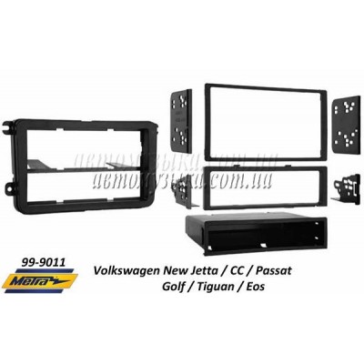 Купити перехідну рамку METRA 99-9011 Volkswagen New Jetta, CC, Passat, Golf, GTI, Tiguan, Eos Купити перехідну рамку METRA 99-9011 Volkswagen New Jetta, CC, Passat, Golf, GTI, Tiguan, Eos