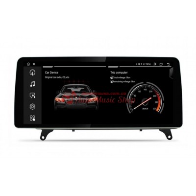 Штатна магнітола ForsAuto BMW X5/X6 CIC 2011-2012 (4+32 Gb, 10.25')