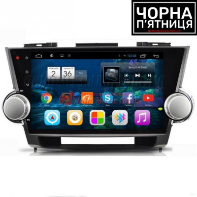 Штатна магнітола Penhui DAFT-2690 Toyota Highlander