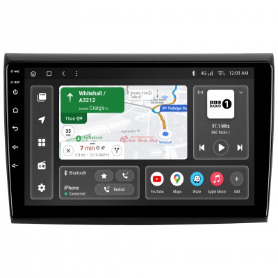 Штатна магнітола GAZER M8009-198 Fiat Bravo 2 (198) 2007-2014 Штатна магнітола GAZER M8009-198 Fiat Bravo 2 (198) 2007-2014