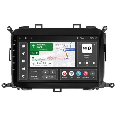 Штатна магнітола GAZER M8009-RP Kia Carens 3 (RP) 2013-2019