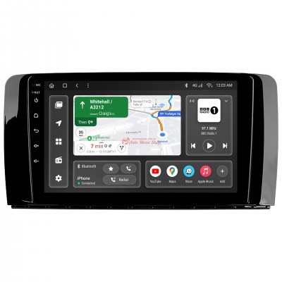 Штатна магнітола GAZER M8009-W251 Mercedes-Benz R-Class (W251) 2005-2017