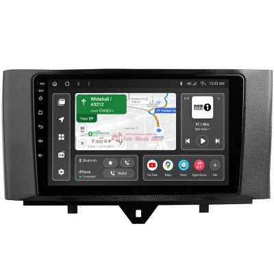 Штатна магнітола GAZER M8009-W451 Smart Fortwo 2 (W451) 2010-2015