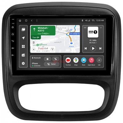 Штатна магнітола GAZER M8009-X82 Renault Trafic 3 2014-2021 Штатна магнітола GAZER M8009-X82 Renault Trafic 3 2014-2021