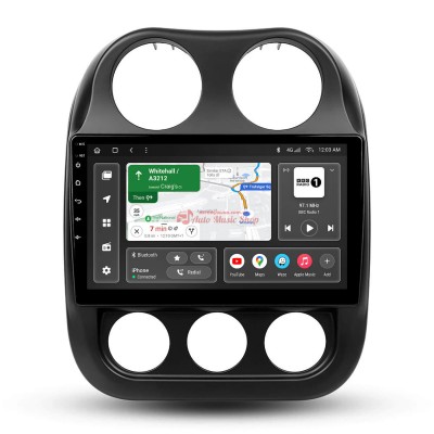 Штатна магнітола GAZER M8010-MK49F Jeep Compass 1 (MK49) 2009-2015
