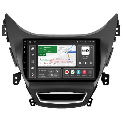 Штатна магнітола GAZER M8509-MD Hyundai Elantra 5 (MD, UD) 2010-2016