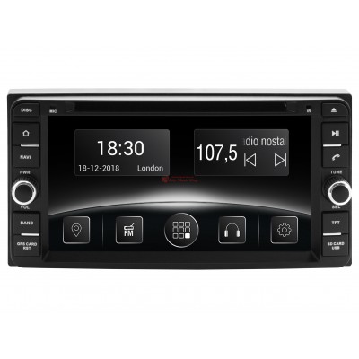 Штатна магнітола GAZER CM5006-120 Toyota Universal 2001-2012