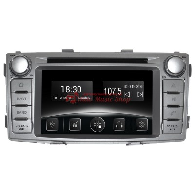 Штатна магнітола GAZER CM5006-N5 Toyota Hilux 2012-2015
