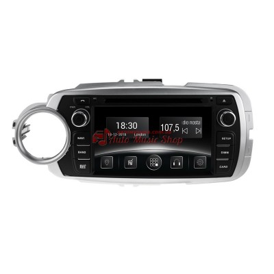 Штатна магнітола GAZER CM5006-P130 Toyota Yaris 2011-2013 Штатна магнітола GAZER CM5006-P130 Toyota Yaris 2011-2013