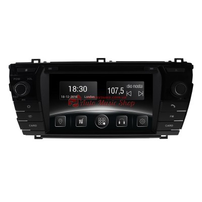 Штатна магнітола GAZER CM5007-E150 Toyota Corolla 2013-2016 Штатна магнітола GAZER CM5007-E150 Toyota Corolla 2013-2016