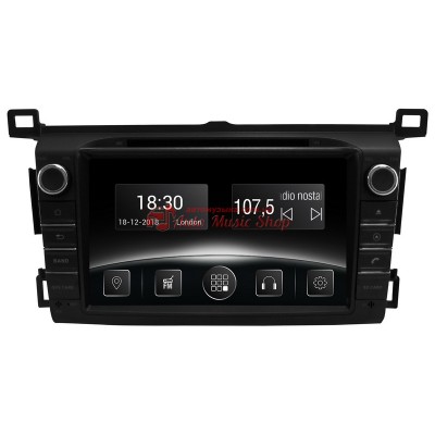 Штатна магнітола GAZER CM5008-A40 Toyota RAV4 2013-2016