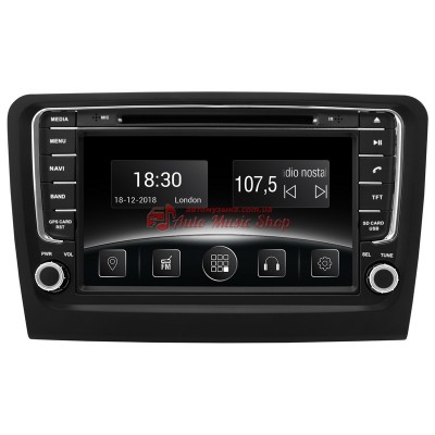 Штатна магнітола GAZER CM5008-NK3 Skoda Rapid 2013-2016 Штатна магнітола GAZER CM5008-NK3 Skoda Rapid 2013-2016