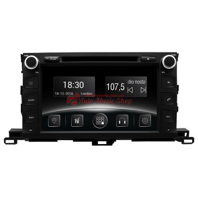 Штатна магнітола GAZER CM5009-XU50 Toyota Highlander 2015-2017 Штатна магнітола GAZER CM5009-XU50 Toyota Highlander 2015-2017