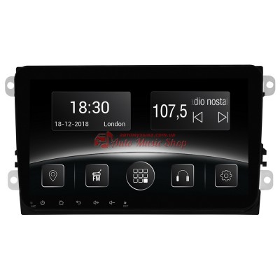 Штатна магнітола GAZER CM5509-T5 Volkswagen universal 2008-2016