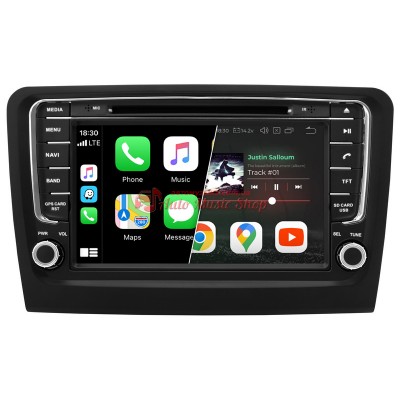 Штатна магнітола GAZER CM6008-NK3 Skoda Rapid 2013-2016 Штатна магнітола GAZER CM6008-NK3 Skoda Rapid 2013-2016