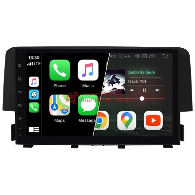 Штатна магнітола GAZER CM6509-FB4 Honda Civic 2016 Штатна магнітола GAZER CM6509-FB4 Honda Civic 2016