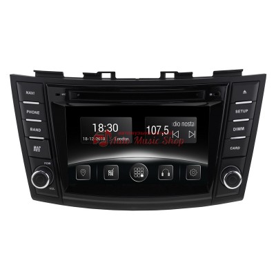 Штатна магнітола GAZER CM5007-ZCS Suzuki Swift 2011-2016
