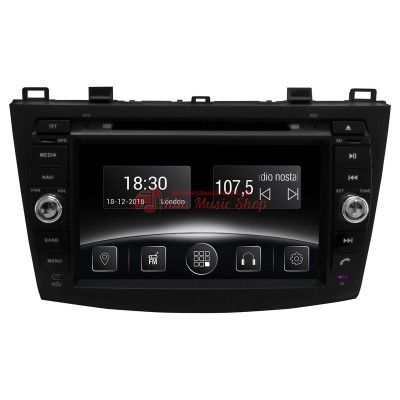 Штатна магнітола GAZER CM5008-BL Mazda 3 2010-2014 Штатна магнітола GAZER CM5008-BL Mazda 3 2010-2014