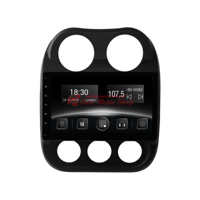 Штатна магнітола GAZER CM5510-MK49 Jeep Compass 2007-2016