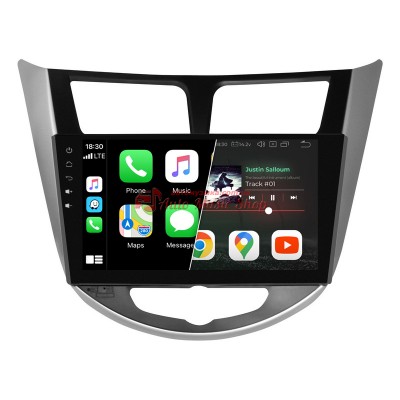 Штатна магнітола GAZER CM6509-RB Hyundai Accent 2010-2015 Штатна магнітола GAZER CM6509-RB Hyundai Accent 2010-2015