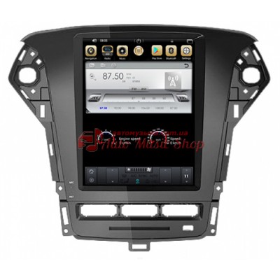Штатна магнітола GAZER CM7010-BA7 Ford Mondeo, Focus 2007-2012 Tesla Style