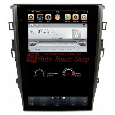 Штатна магнітола GAZER CM7012-BE Ford Mondeo 2014-2018 Tesla Style