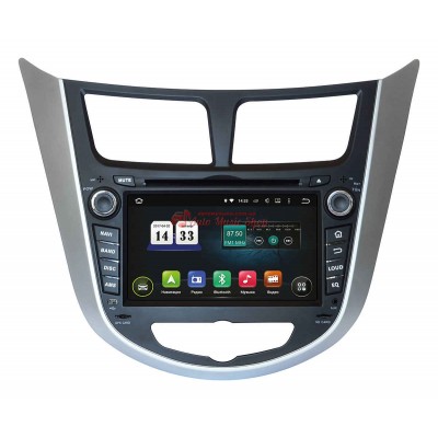 Штатна магнітола INCAR TSA-2487 Hyundai Accent 2011+