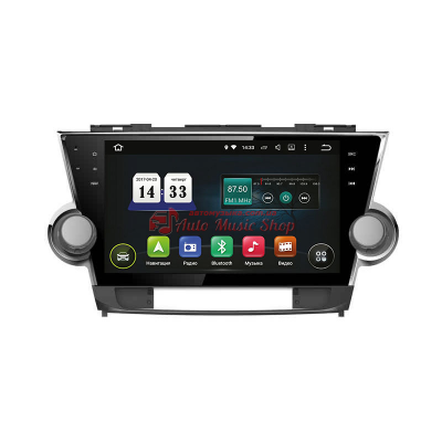 Штатна магнітола INCAR TSA-2298 Toyota Highlander 2008-2013