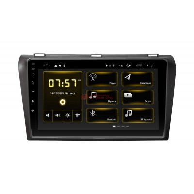 Штатна магнітола Incar DTA-0230 Mazda 3 2004-2008