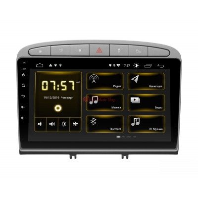 Штатна магнітола Incar DTA-7003 Peugeot 308 2007-2013, 408 2011+ Silver