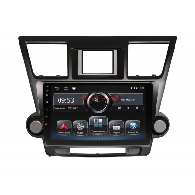 Штатна магнітола INCAR PGA-2323 Toyota Highlander 2008–2013