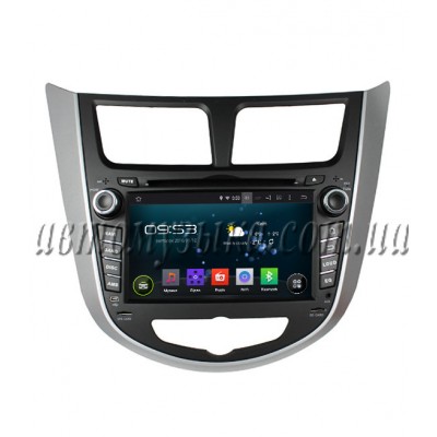 Штатна магнітола Incar AHR-2487 Hyundai Accent/ Verna/ Solaris 2011+