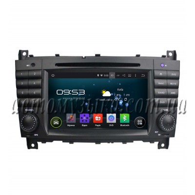 Штатна магнітола Incar Mercedes C-class W203