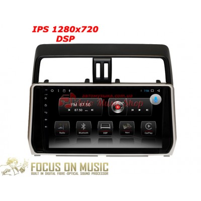 Штатна магнітола Penhui DAFT-0307R IPS DSP TOYOTA LAND CRUISER PRADO 150 2018+