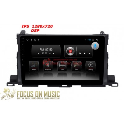 Штатна магнітола Penhui DAFT-2698R IPS DSP Toyota Highlander