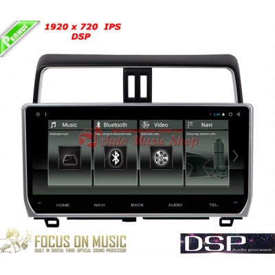 Штатна магнітола Penhui DAFT-2718 IPS DSP Toyota Land Cruiser Prado 150 2018+