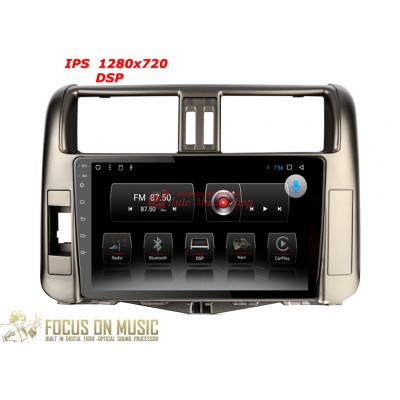Штатна магнітола Penhui DAFT-8738R IPS DSP Toyota Land Cruiser Prado 150 2010-2013