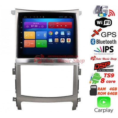 Штатна магнітола Penhui DAXD-1893 IPS DSP 4G Hyundai IX55, Veracrus