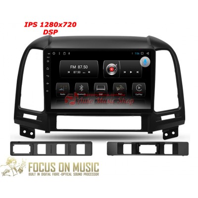 Штатна магнітола Penhui DAXD-9129R IPS DSP HYUNDAI SANTA FE 2006-2012