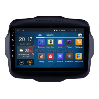 Штатна магнітола Penhui DM-0960R JEEP Renegade