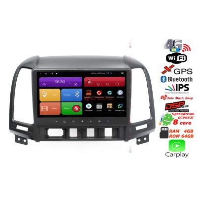 Штатна магнітола RedPower 51008 RK IPS DSP Hyundai Santa Fe CM 2006-2012