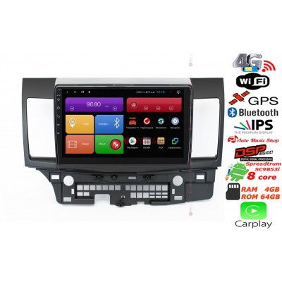 Штатна магнітола RedPower 51037 R IPS DSP Mitsubishi Lancer