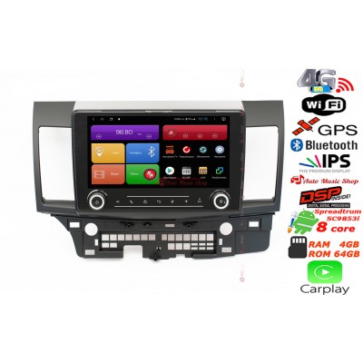 Штатна магнітола RedPower 51037 RK IPS DSP Mitsubishi Lancer