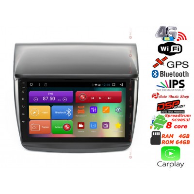 Штатна магнітола RedPower 51038 R IPS DSP Mitsubishi L200 2013-2015